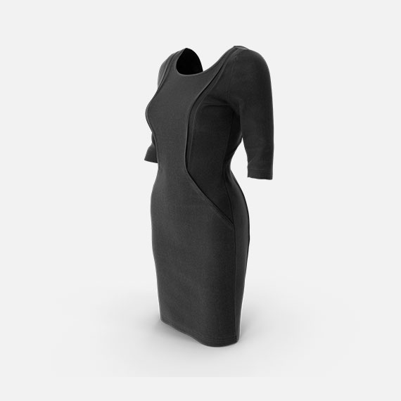 Black Dress - Shop at Faisal Javed