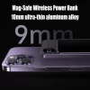 10000mAh Magsafe Magnetic Power Bank PD20W 15W Wireless Fast Charger External Auxiliary Battery Pack For Magsafe iPhone 15 14 13