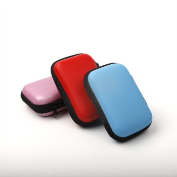 Bluetooth earphone bag, mobile hard drive bag, data cable storage box, earphone packaging box