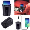10W Car Wireless Charger Cup with USB Output for iPhoneXS MAX/XR/X/8 SAMSUNG Galaxy S9/S8/S7/S6/Note8/Note5 edge for PIXEL 3XL