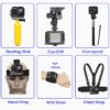H10 EIS Anti-shake Action Camera Ultra HD 4K / 60fps WiFi 2.0" 170D Underwater Waterproof Cam Helmet Vedio Go Sport Pro Came
