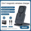 Magsafe magnetic holder is suitable for Apple three-in-one wireless charger iwatch