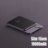 10000mAh Magsafe Magnetic Power Bank PD20W 15W Wireless Fast Charger External Auxiliary Battery Pack For Magsafe iPhone 15 14 13