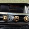 Resin Animal Head Set Car Fragrance Clip Decoration Creative Car Air Outlet Car Clip