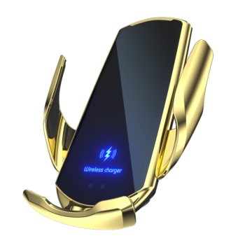 Q3 car wireless charging mobile phone holder 15W induction opening and closing car navigation stand supplies