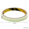 Self-adhesive Luminous Tape DIY Glow In Dark Warning Tape Night Vision Car Sticker Car-styling 10mm*3m