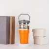 20oz30ozPortable Car Cup Stainless Steel Cup Travel Sports Water Bottle With Handle Cover Coffee Tumbler Cup