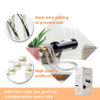 Pearl Necklace Stainless Steel Wine Rack Wine Pedestal Clamp Holder Suspension Champagne Whisky Small Ornaments