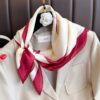 Small Square Scarf Women's Fashion Versatile Korean Edition Simple Scarf Women's French Headband Spring and Autumn
