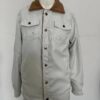 Men's jacket with plush cotton fabric, casual jacket, men's jacket