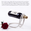 Pearl Necklace Stainless Steel Wine Rack Wine Pedestal Clamp Holder Suspension Champagne Whisky Small Ornaments