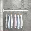 Retractable Cloth Drying Rack Folding Clothes Hanger Wall Mount Indoor Amp Outdoor Space Saving Home Laundry Clothesline