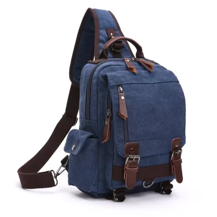 Canvas Multifunctional Back Pack and Shoulder Bag Timeless style
