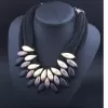 Fashion clavicle chain multi-layer woven fringe women's necklace accessories
