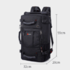 New Large Capacity Backpack Men's Travel Bag Casual Backpack Three Use Student Computer With Lock Waterproof Backpack