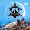 Silicone Full Face Diving Mask Diving Mirror Mask
