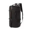 Travel Backpack Canvas Duffel Cylinder Bag Mountaineering Hiking Backpack