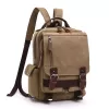 Canvas Multifunctional Back Pack and Shoulder Bag Timeless style