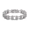 Punk jewelry European and American titanium steel men's bracelet rolling bicycle bracelet stainless steel motorcycle chain non-fading bracelet