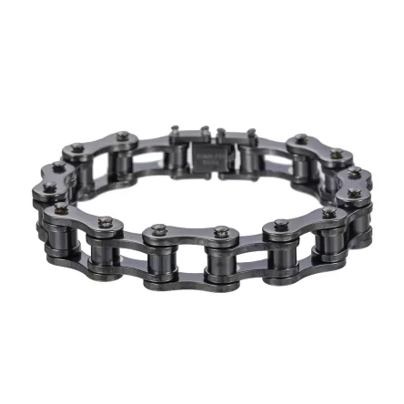 Punk jewelry European and American titanium steel men's bracelet rolling bicycle bracelet stainless steel motorcycle chain non-fading bracelet