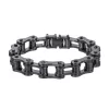 Punk jewelry European and American titanium steel men's bracelet rolling bicycle bracelet stainless steel motorcycle chain non-fading bracelet