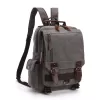 Canvas Multifunctional Back Pack and Shoulder Bag Timeless style