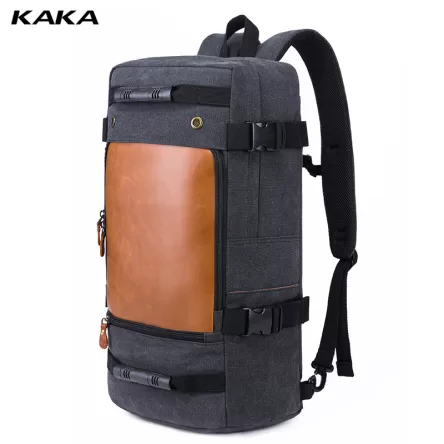 Retro large capacity rucksack backpack multi-functional - Korean Edition