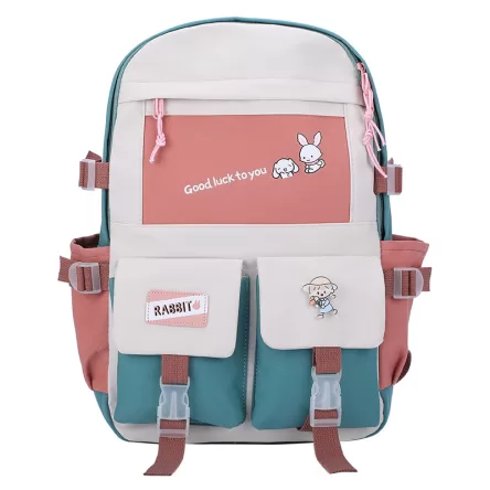 New canvas high school student fresh contrast color