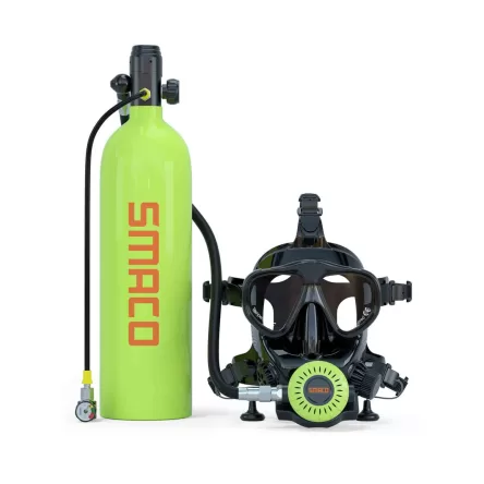 Silicone Full Face Diving Mask Diving Mirror Mask