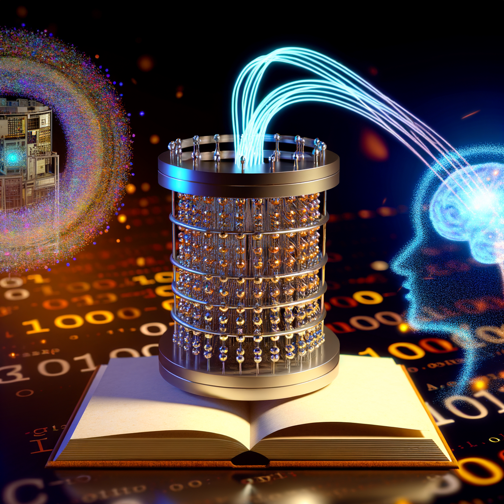 Quantum Compute, Machine Learning and Artificial intelligence. Add my name to each image "Faisal Javed"