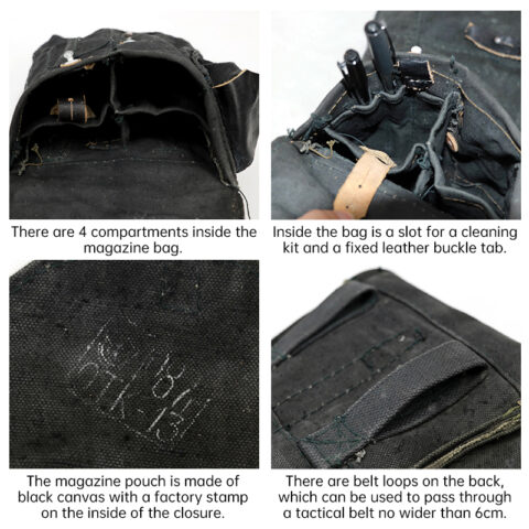 Original Russian military bags issued to Soviet Marines'