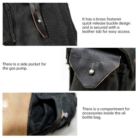 Original Russian military bags issued to Soviet Marines'