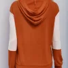 Contrast Long Sleeve Hoodie