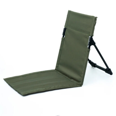 Foldable Camping Chair Outdoor Lazy Chair with Backrest
