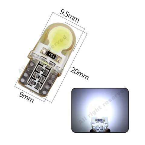 10Pcs Auto Led Cold White
