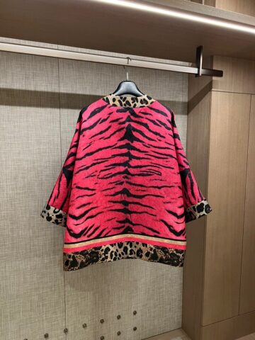 Summer Tiger Year Series - Jacquard Leopard Skirt