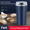Electric Coffee Bean Grinder Multifunctional with One-Press Control Food Processor Blender for Espresso Nuts Grains Easy Clean