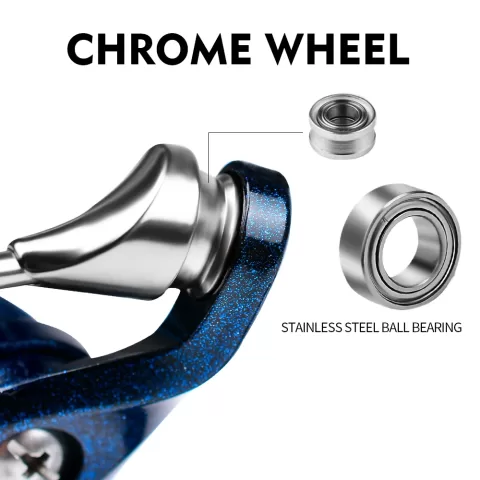 "Optimal Pre-Loading Spinning Wheel for Ocean Boat Fishing with 5.2:1 Gear Ratio"