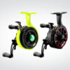 Ice Fishing Reel Metal High Speed 3.5:1 Ultra Smooth 4+1BB Fishing Fly Wheel Winter Fishing Raft Reel