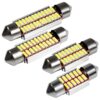 Festoon 31mm 36mm 39mm 42mm LED Bulb Super Bright Auto Interior Doom Lamp Car Styling Light