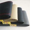 Braid On Steering Wheel Cover With Needles and Thread Artificial leather Diameter 38cm