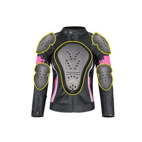 Motorcycle riding coat for women waterproof motorcycle coat slim fit and anti fall racing coat