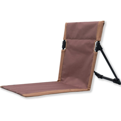 Foldable Camping Chair Outdoor Lazy Chair with Backrest