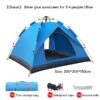 Quick-Deploy Outdoor Tent 3-4 People
