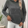 Pearl Butterfly Long Sleeve Hoodie