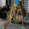 Rave outfits - Super Luxury Hollow Crystal Body Chain Women