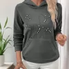 Pearl Butterfly Long Sleeve Hoodie