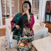 Summer Tiger Year Series - Jacquard Leopard Skirt