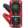 Portable Jump Starter Power Bank 12V Booster Led