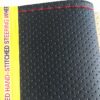 Braid On Steering Wheel Cover With Needles and Thread Artificial leather Diameter 38cm